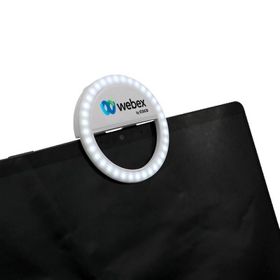 Clip-On LED Ring Light, Full Color Digital